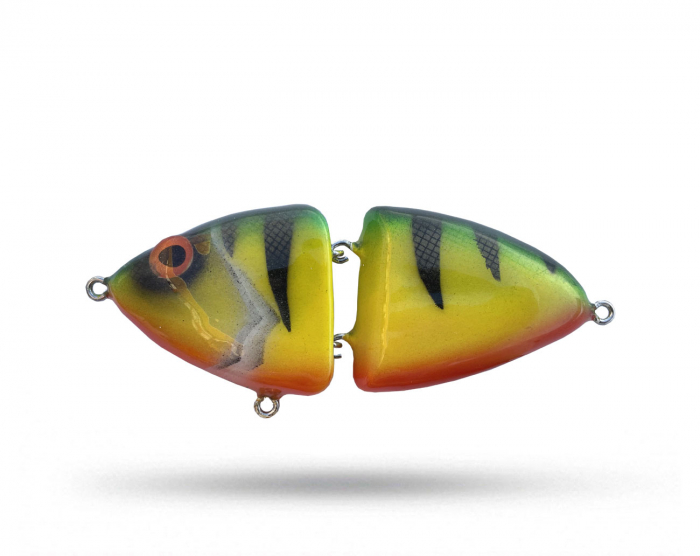 Sarfati Baits Jointed Swim - Fire Tiger i gruppen Fiskedrag / Jerkbaits hos Örebro Fiske & Outdoor AB (Sarfati Jt Swim-FT)